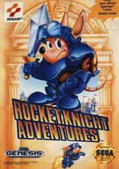 Rocket Knight Adventures - (Used, No Manual, Cosmetic Damage) (Sega Genesis Games)