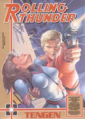 Rolling Thunder - (Used, Cart/Disc Only, Cosmetic Damage) (NES Games)