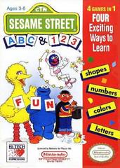 Sesame Street ABC and 123 - (Used, Cart/Disc Only, Cosmetic Damage) (NES Games)