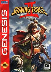 Shining Force II - (CiB, Cosmetic Damage) (Sega Genesis Games)