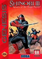Shinobi III Return of the Ninja Master - (Used, Cart/Disc Only, Cosmetic Damage) (Sega Genesis Games)