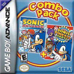 Sonic Advance & Sonic Pinball Party - (CiB, Cosmetic Damage) (GameBoy Advance Games)