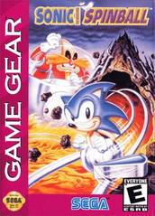 Sonic Spinball (Second Print) - (CiB, Cosmetic Damage) (Sega Game Gear Games)