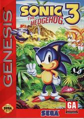 Sonic the Hedgehog 3 - (CiB, Cosmetic Damage) (Sega Genesis Games)