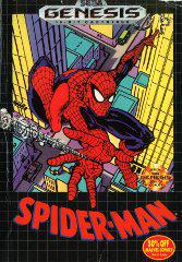 Spiderman - (CiB, Cosmetic Damage) (Sega Genesis Games)