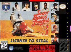 Super Bases Loaded 3 - (Used, Cart/Disc Only, Cosmetic Damage) (Super Nintendo Games)