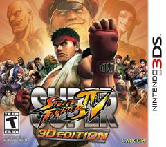Super Street Fighter IV 3D Edition - (CiB, Cosmetic Damage) (Nintendo 3DS Games)