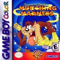 Tazmanian Devil Munching Madness - (Used, Cart/Disc Only, Cosmetic Damage) (GameBoy Color Games)