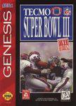 Tecmo Super Bowl III - (Used, Cart/Disc Only, Cosmetic Damage) (Sega Genesis Games)