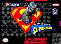 The Death and Return of Superman - (Used, Cart/Disc Only) (Super Nintendo Games)