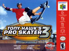 Tony Hawk's Pro Skater 3 - (Used, Cart/Disc Only, Cosmetic Damage) (Nintendo 64 Games)