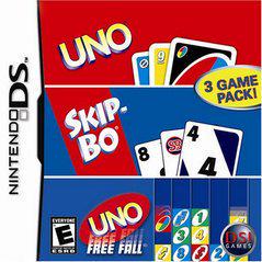 Uno & SkipBo & Free Fall - (Used, Cart/Disc Only) (Nintendo DS Games)