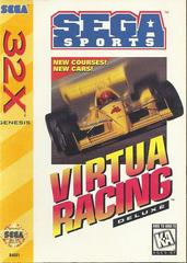 Virtua Racing Deluxe - (Used, Cart/Disc Only, Cosmetic Damage) (Sega 32X Games)