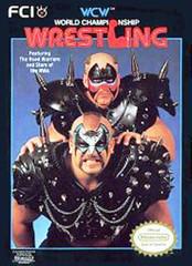 WCW World Championship Wrestling - (Used, Cart/Disc Only, Cosmetic Damage) (NES Games)