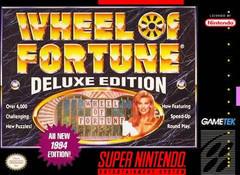 Wheel of Fortune Deluxe Edition - (Used, Cart/Disc Only) (Super Nintendo Games)