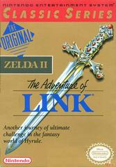 Zelda II The Adventure of Link [Gray Cart] - (CiB, Cosmetic Damage) (NES Games)